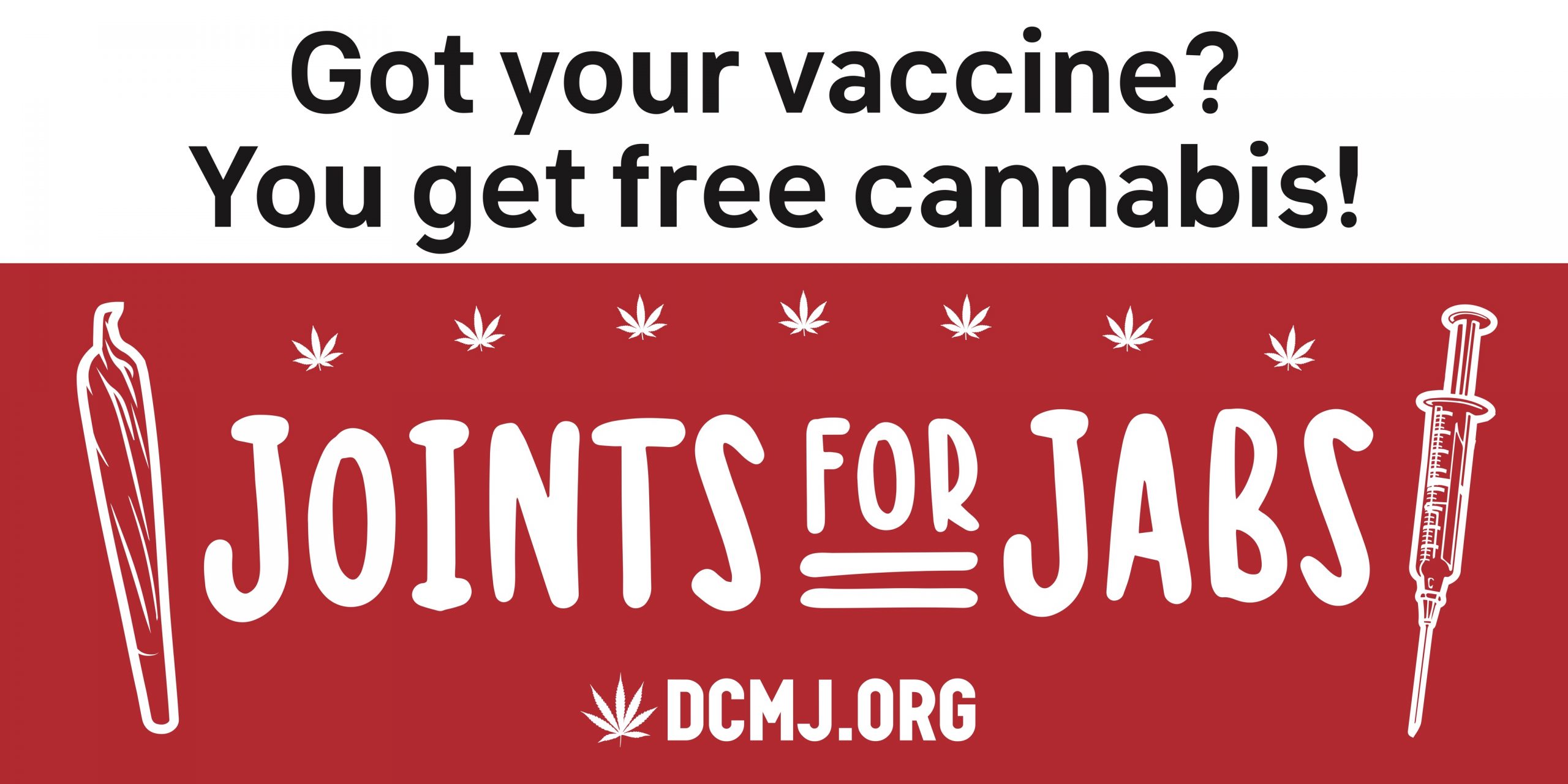 Joints For Jabs - DC Marijuana Justice